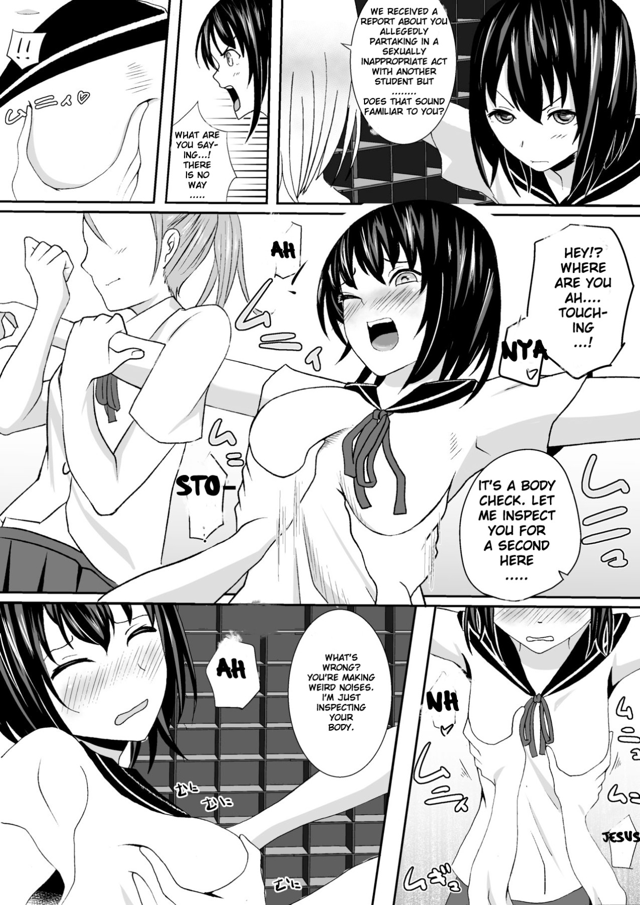 Hentai Manga Comic-The Swimsuit Girl's Ticklish Weapons-Read-6